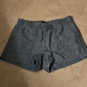 Casual Gray Denim Shorts